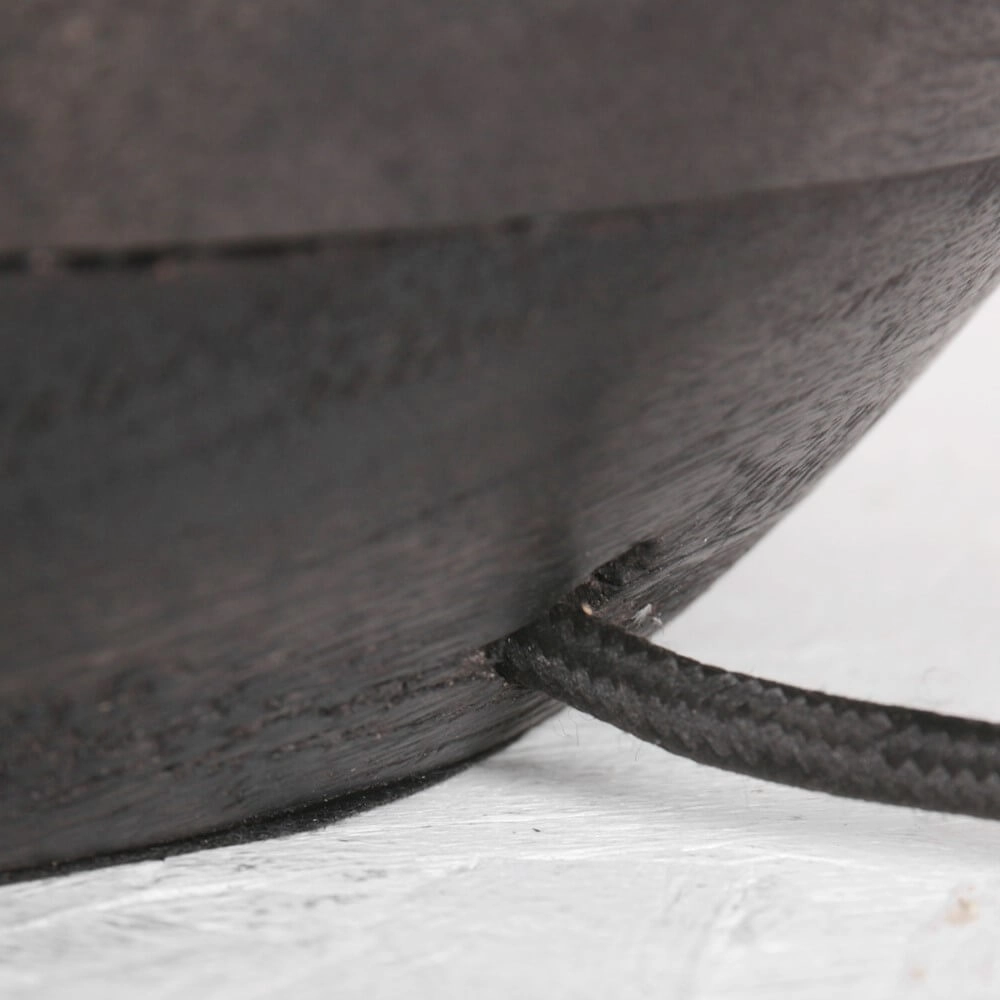 Lampe de table rurale Lyons S avec abat-jour en chintz blanc Steinhauer 8712746166668