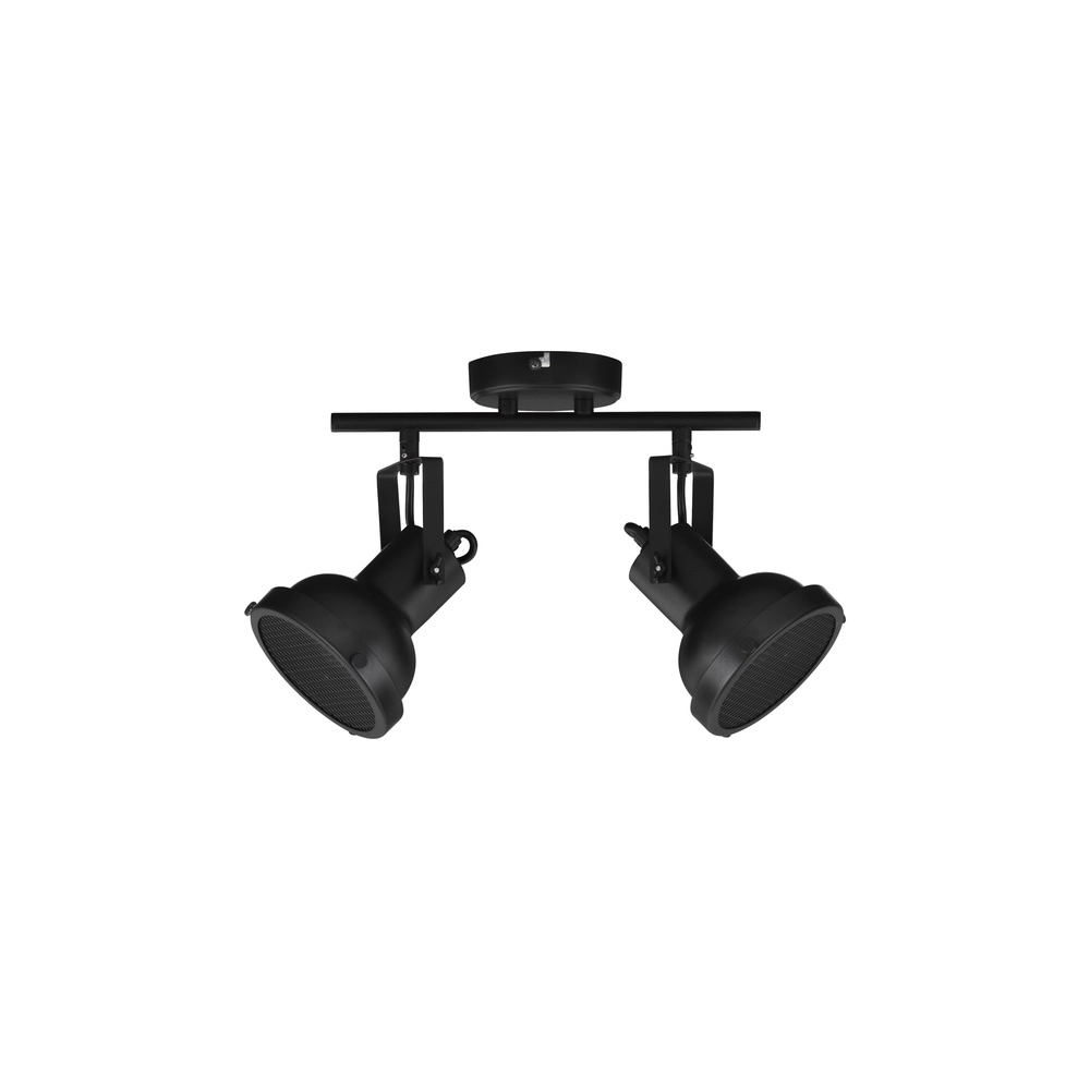 Plafonnier Ruvi 2 lumières noir Lyora 5212017446367