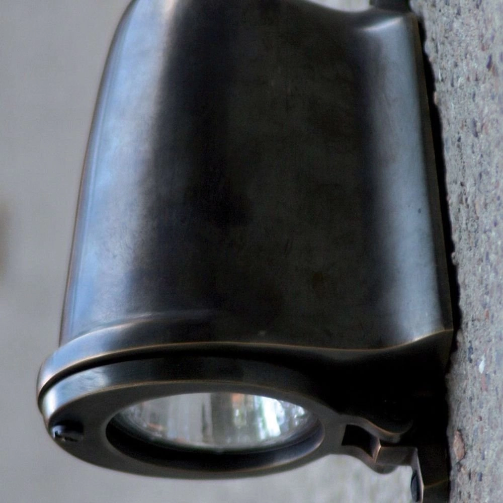 Spot de mur rural Balume Bronze 8 cm Spot de mur rural Balume Bronze 8 cm