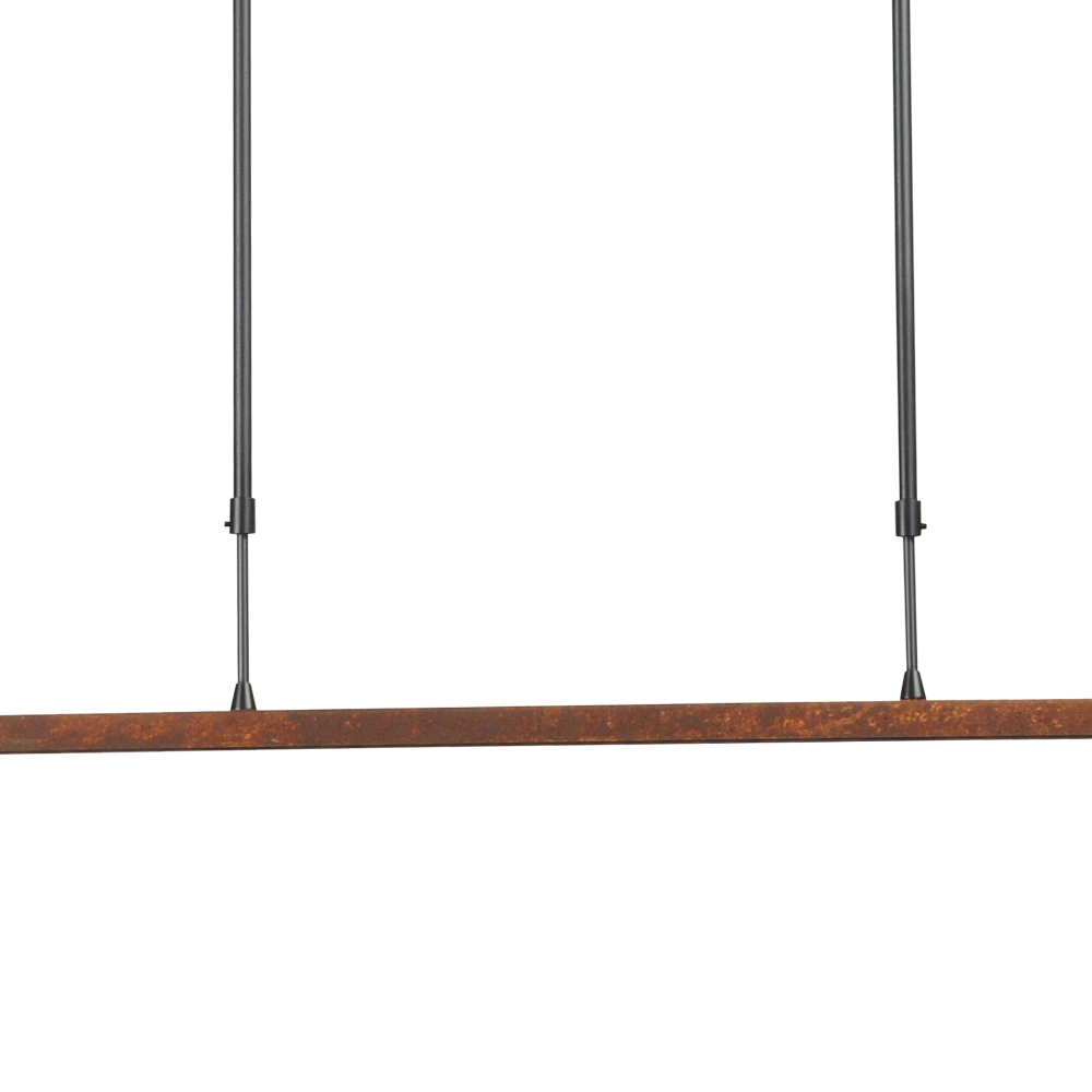 Lampe suspendue Iota 100 cm marron rouille Masterlight 8718121217208