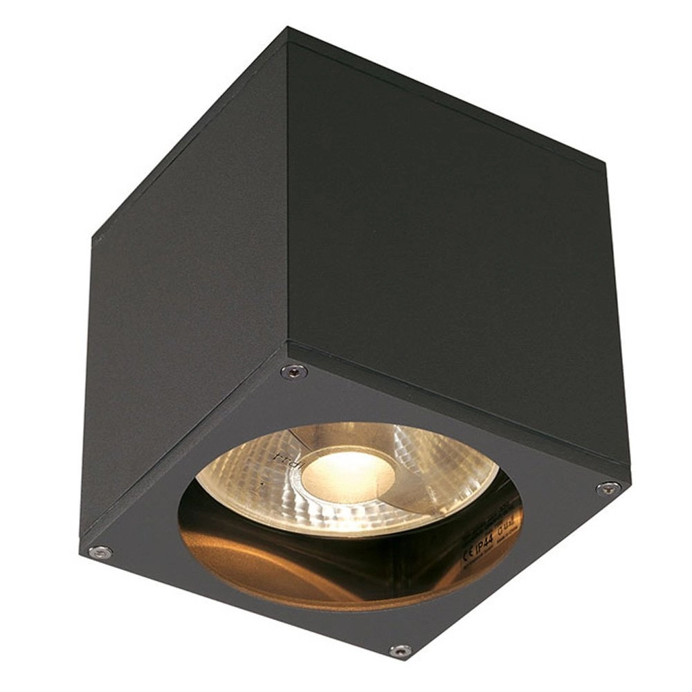 Spot porche Big Theo GU10 13,5 cm anthracite
