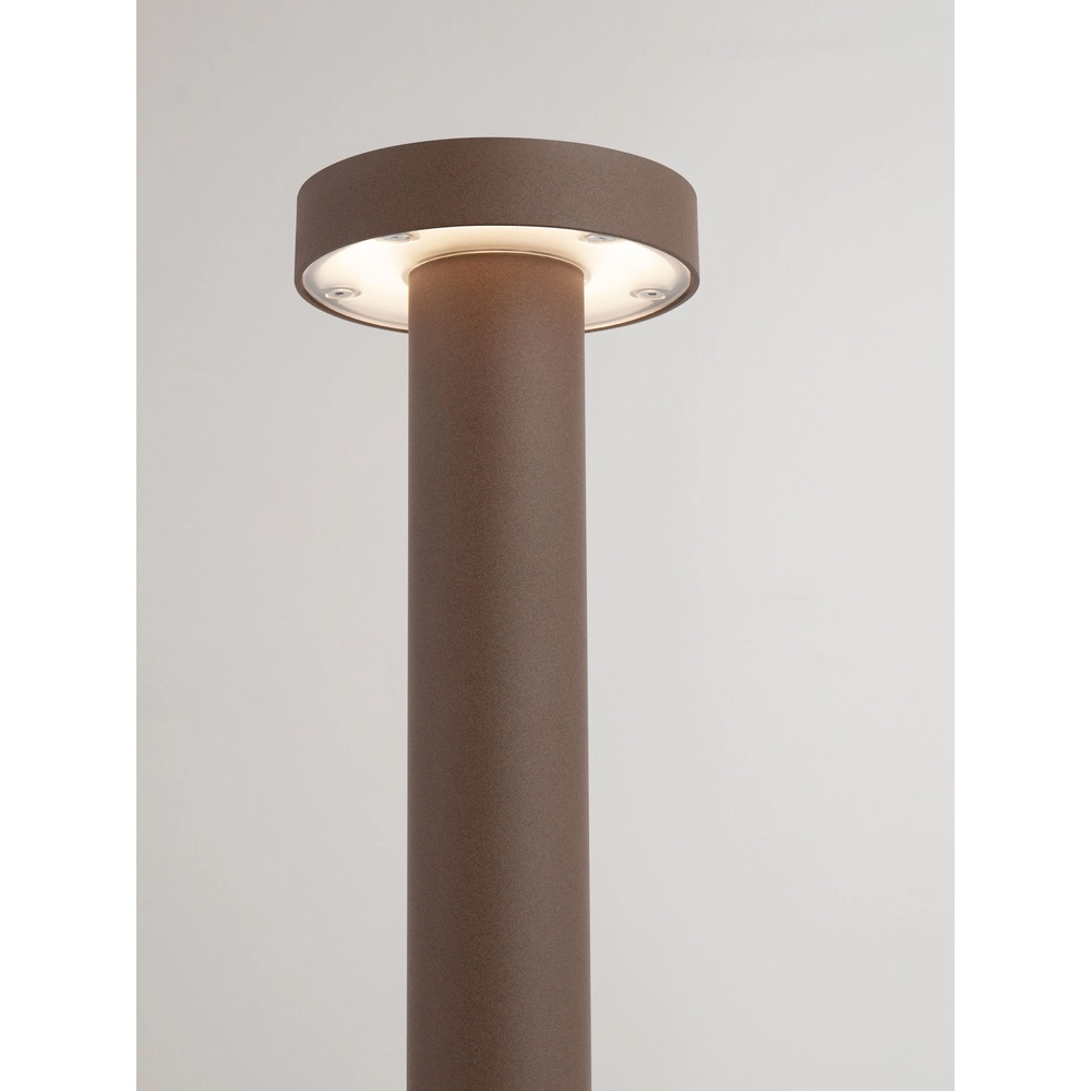Lampe de jardin de Desing Gong brun rouille 60cm - 3000K Lyora 5212017496232