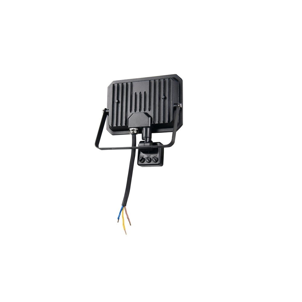 Applique murale Funchal noir 30W avec capteur Trio 4017807648096