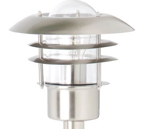 Lampe d'extérieur en acier inoxydable Terrence Brilliant 4004353079924