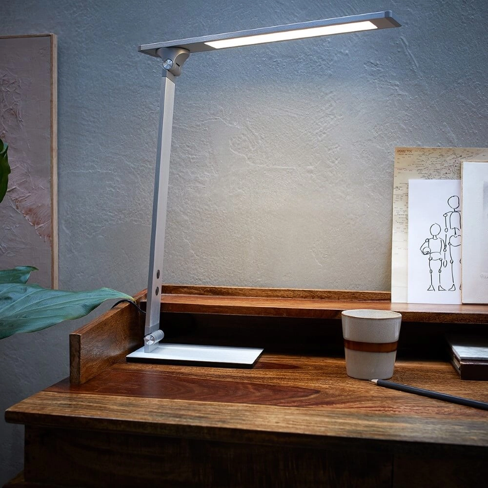Lampe de bureau Serenade LED gris Steinhauer 8712746132649