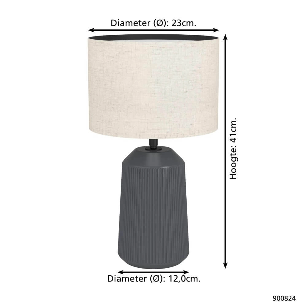 Lampe de table rurale Capalbio Eglo 9008606274017