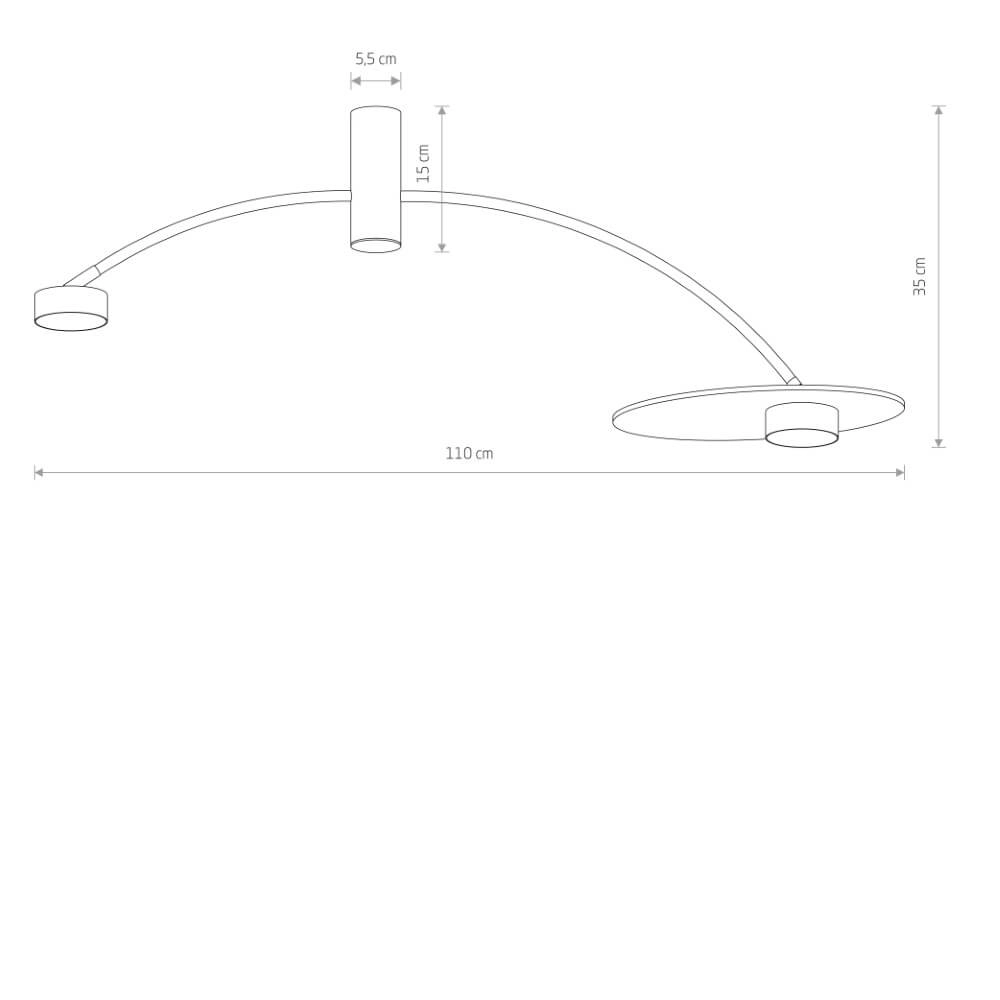 Suspension design Heft noir Lyora 5903139103565
