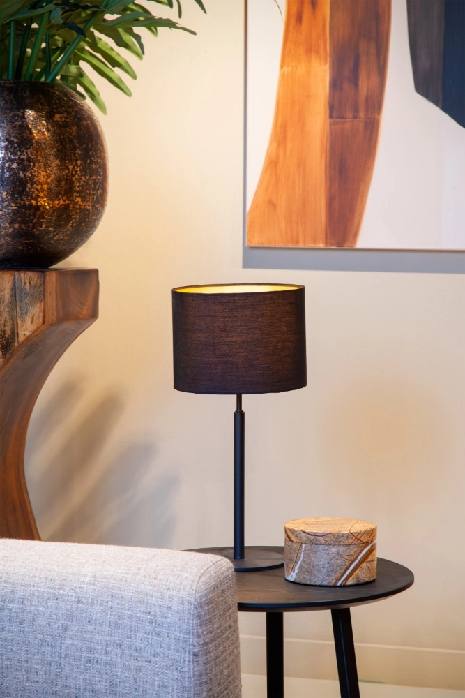 Lampe de table Maya Noir Lucide 5411212452603