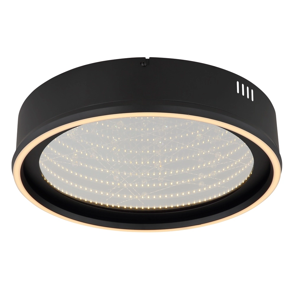 Lampe de plafond Mirrora noir Ø 40cm Globo 9007371578849