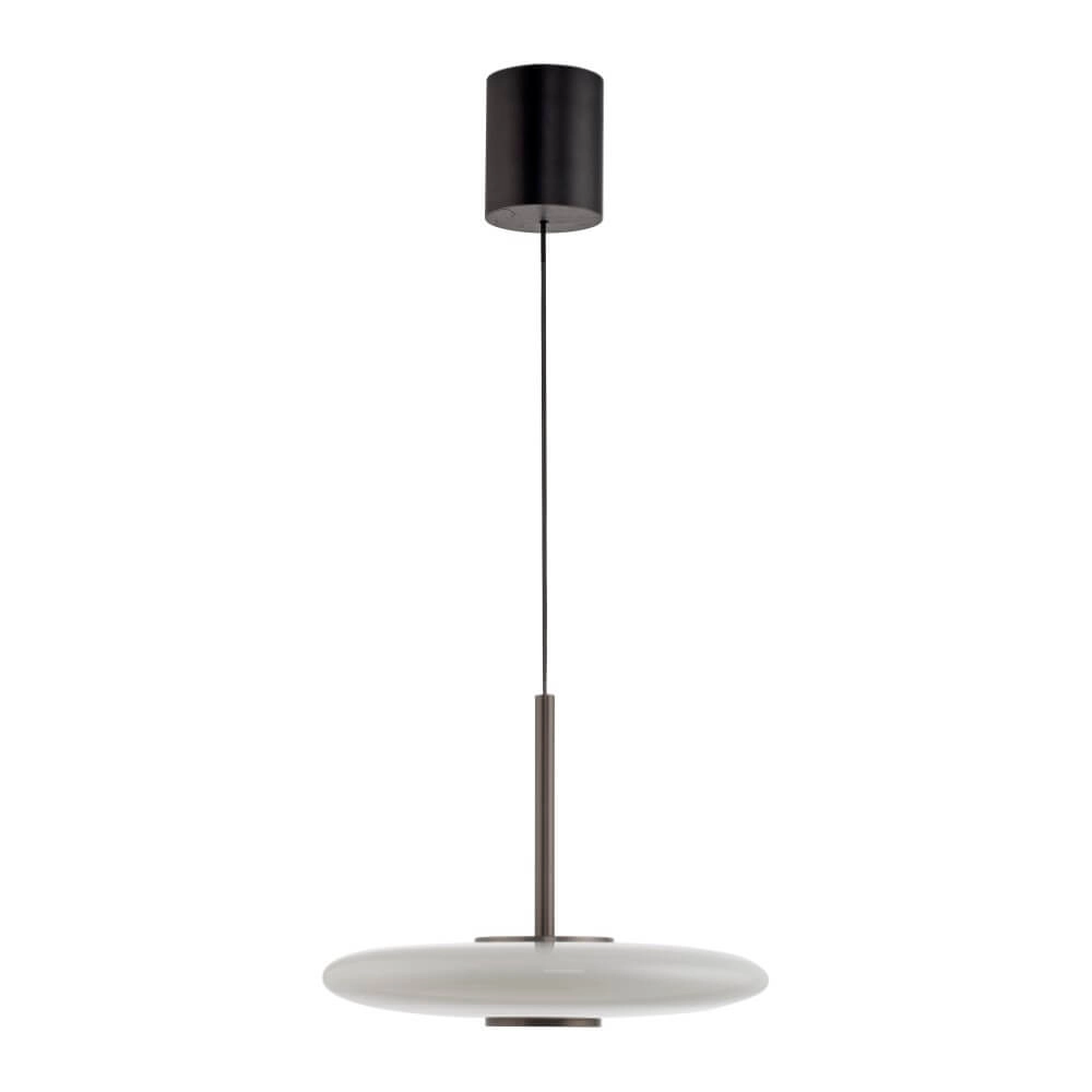 Lampe suspendue Pure E-Vitrum marron de créateur Paul Neuhaus 4012248382677