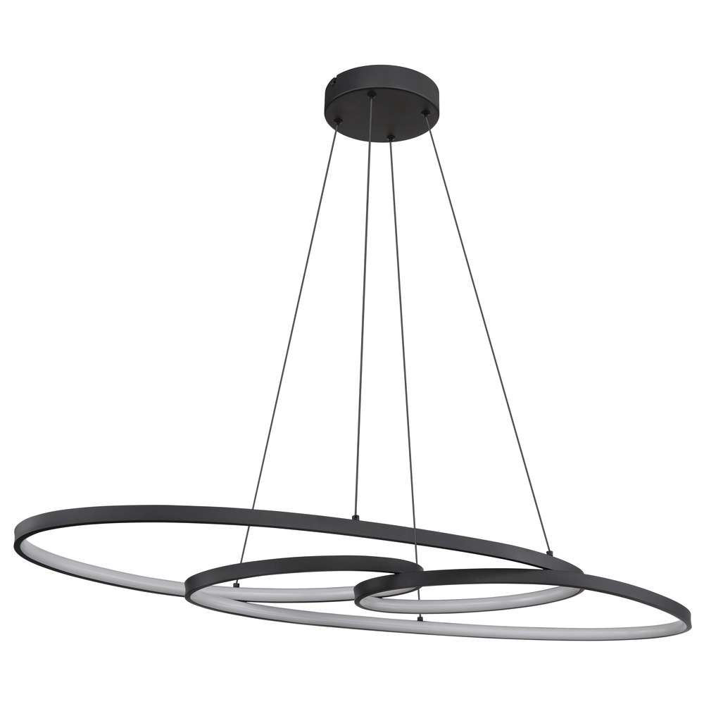 Lampe pendante de conception Spira Noir Globo 9007371450251