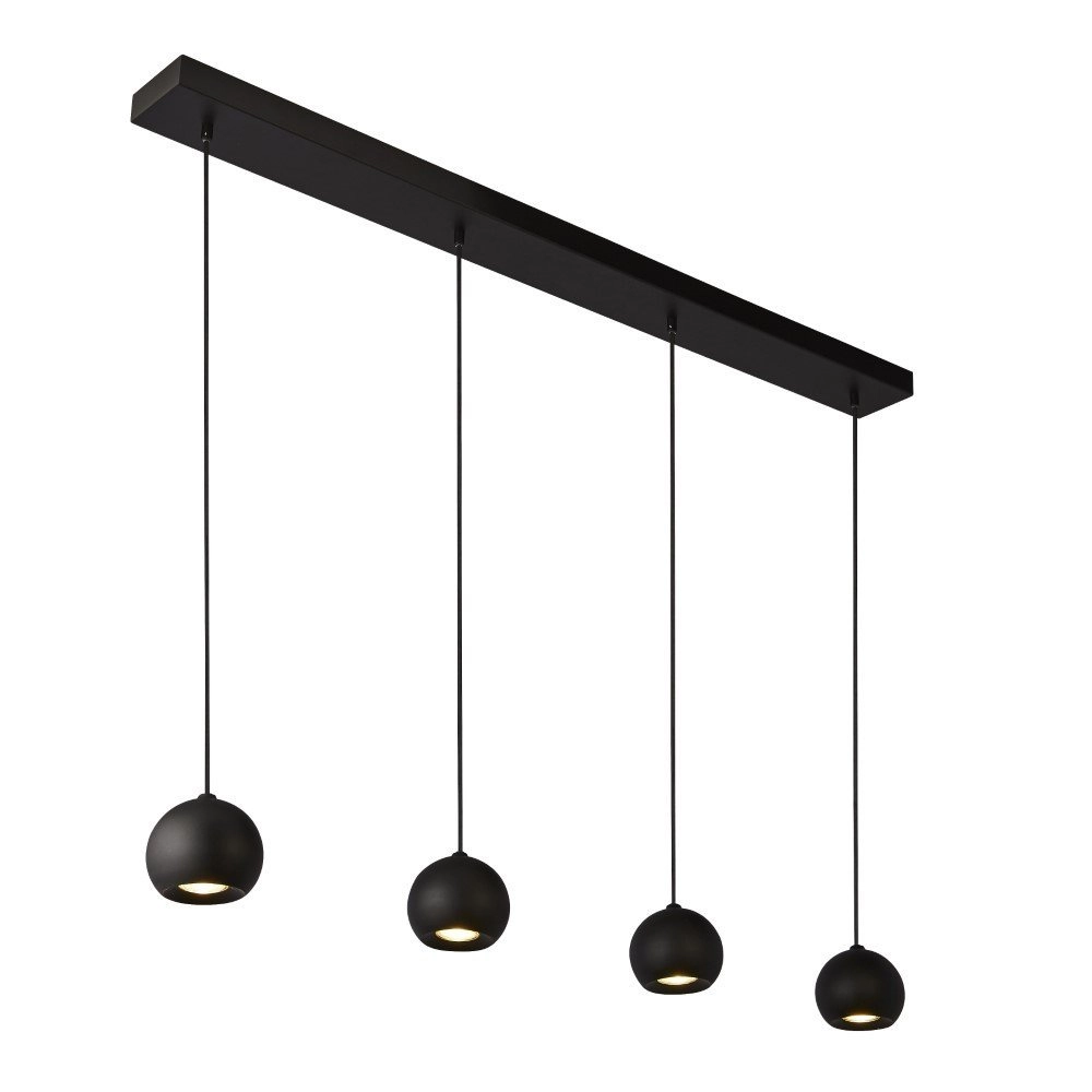 Suspension à 4 lampes Eindhoven Searchlight 5053423172743