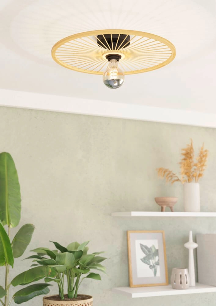 Plafonnier en bois Leominster Eglo 9002759438838