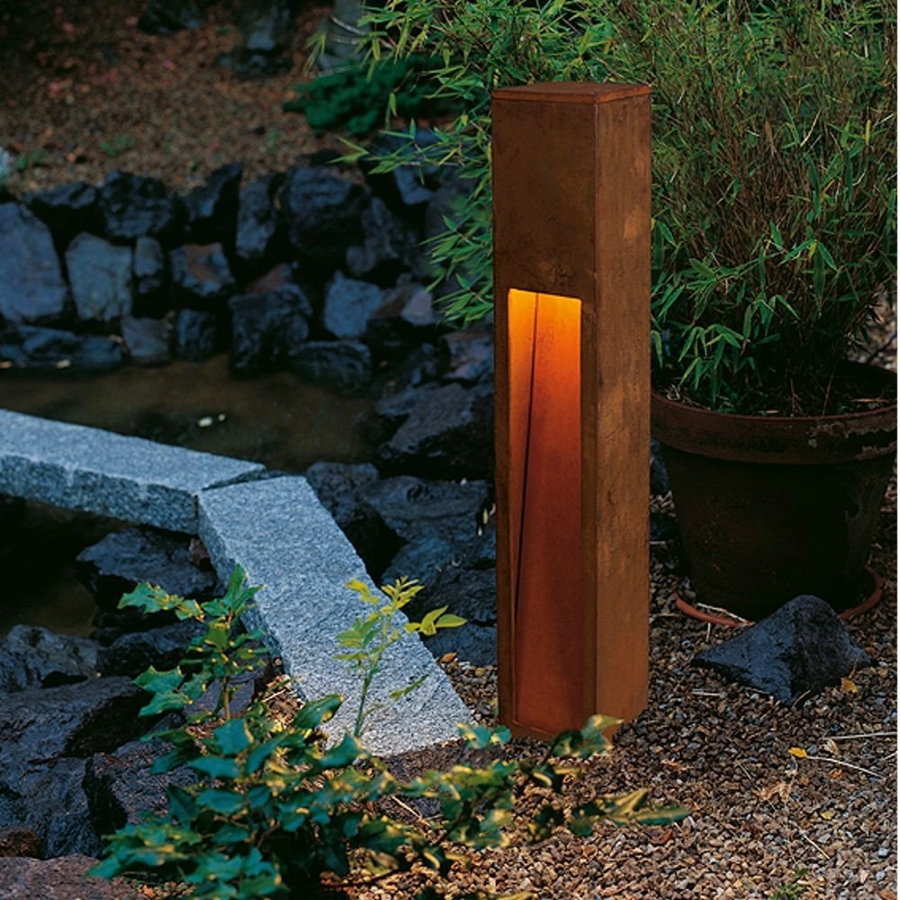 Lampe de jardin Rusty Slot 80 rouiller SLV 4024163107556