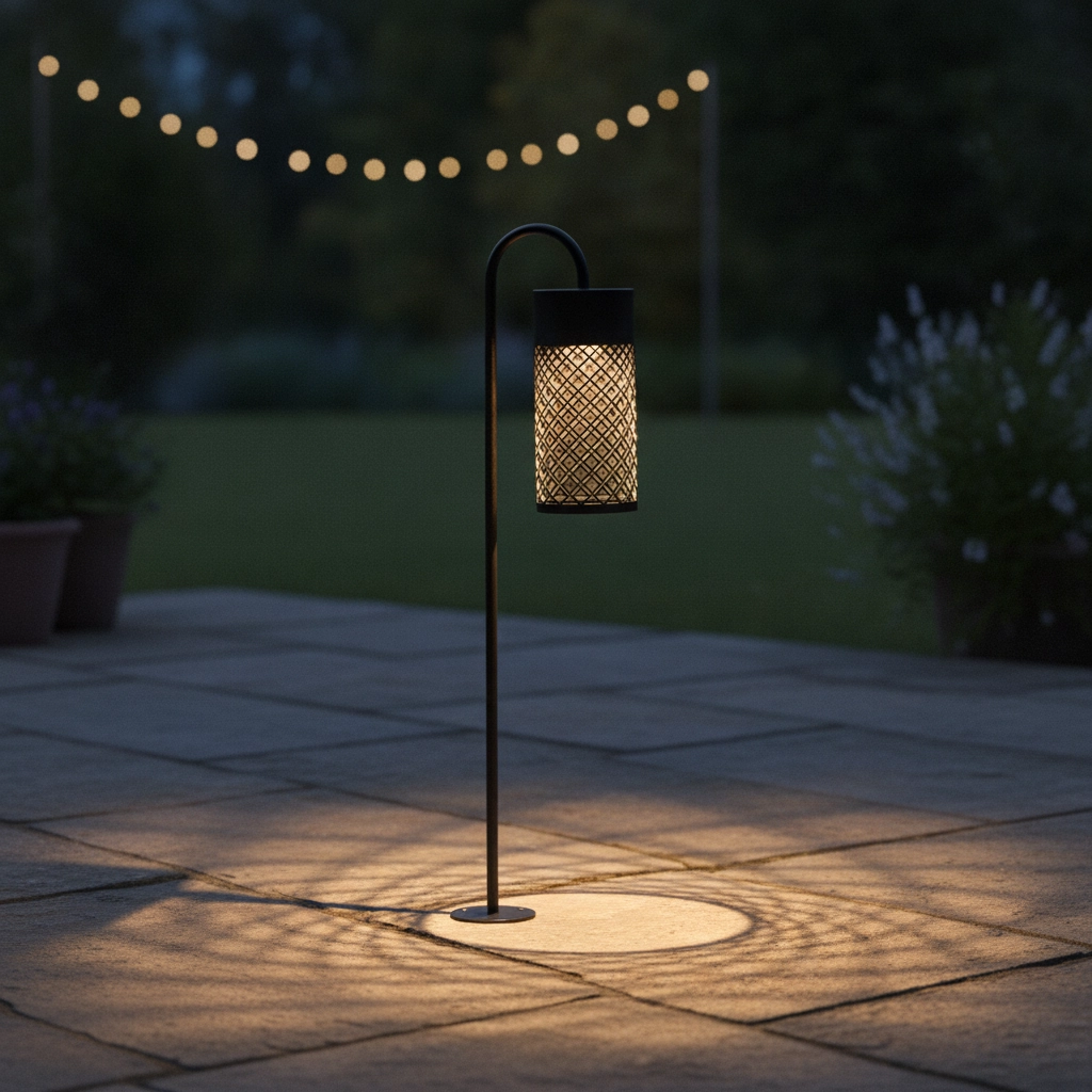 Lampe de jardin Motley 70cm noir