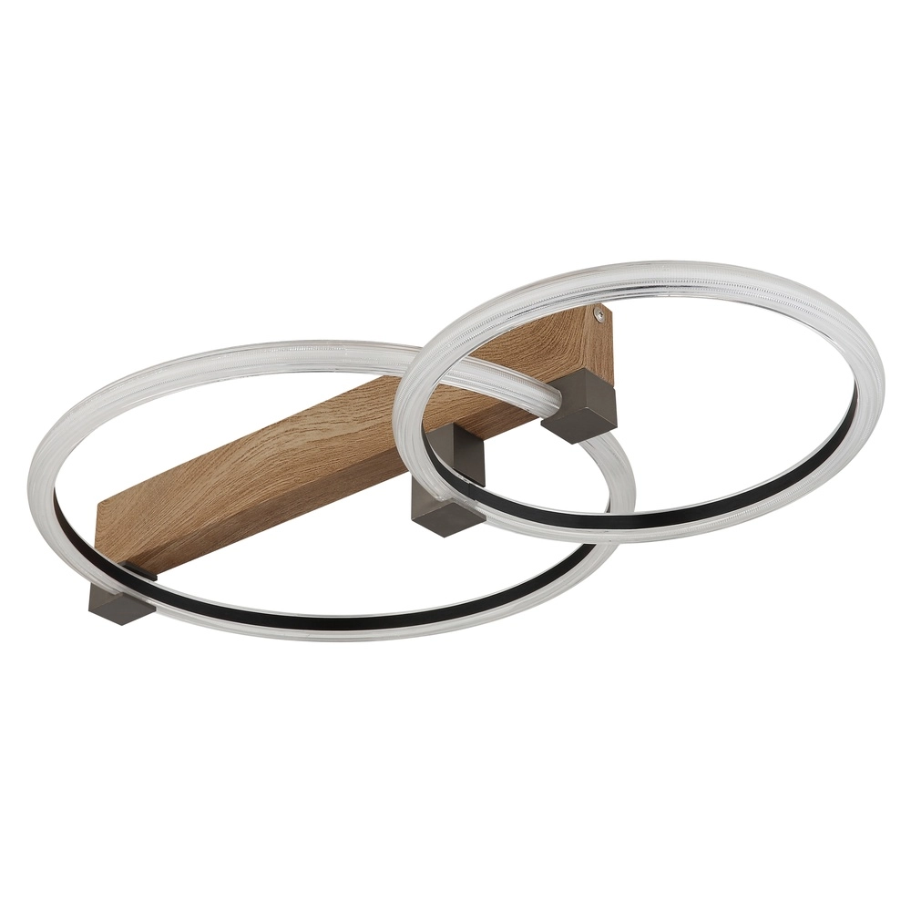 Lampe de plafond Fletcher Bois de conception Globo 9007371583294