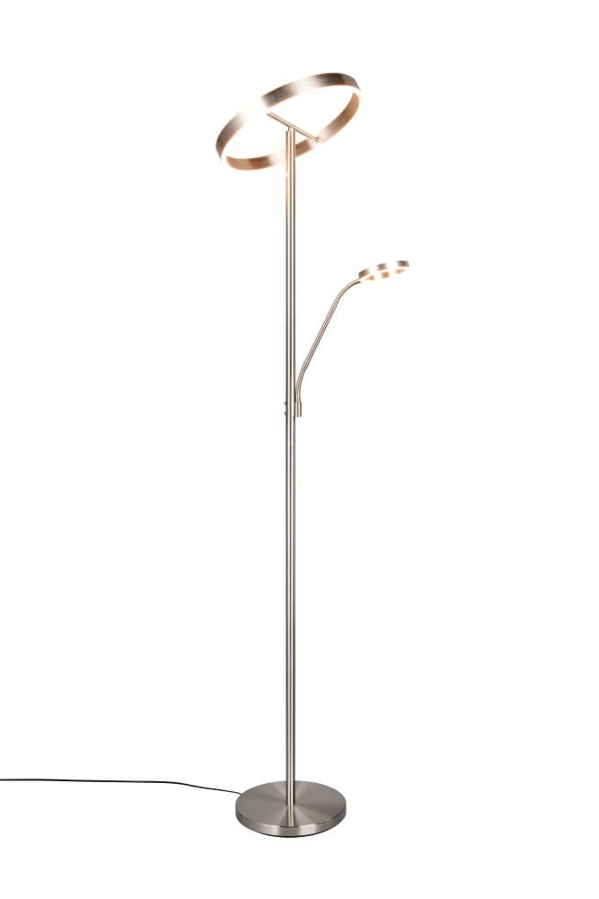 Lampe de lecture design Willis Acier inoxydable - 180 cm