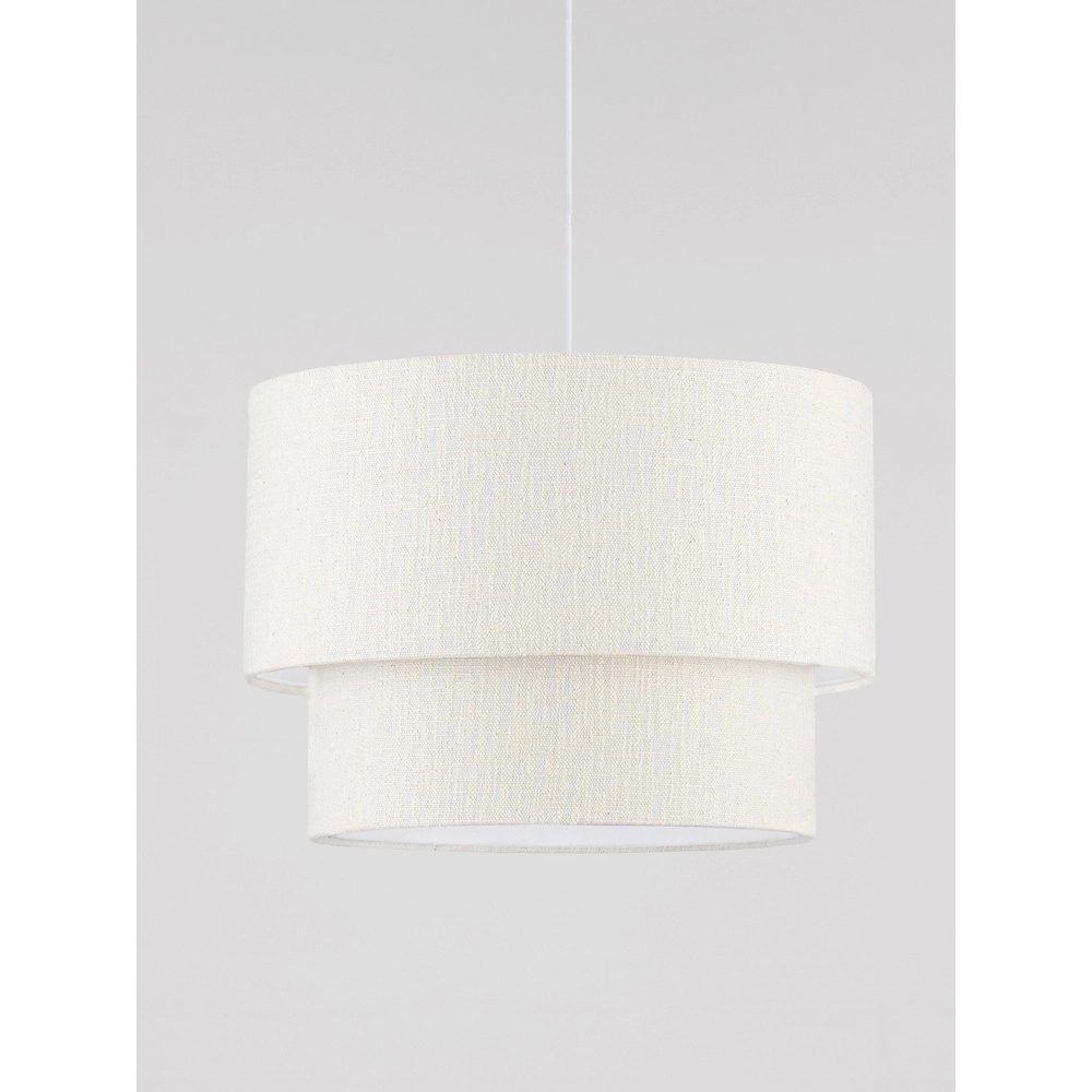 Lampe pendante en lin Karen Ø 50cm Lyora 5212017493965