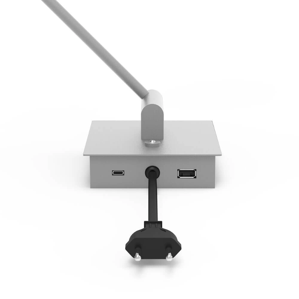 Lampe de lecture murale en acier inoxydable Retina Steinhauer 8712746166033