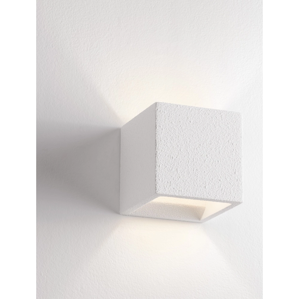 Applique murale carrée Sensia blanc 11,5 cm Lyora 5212017479303