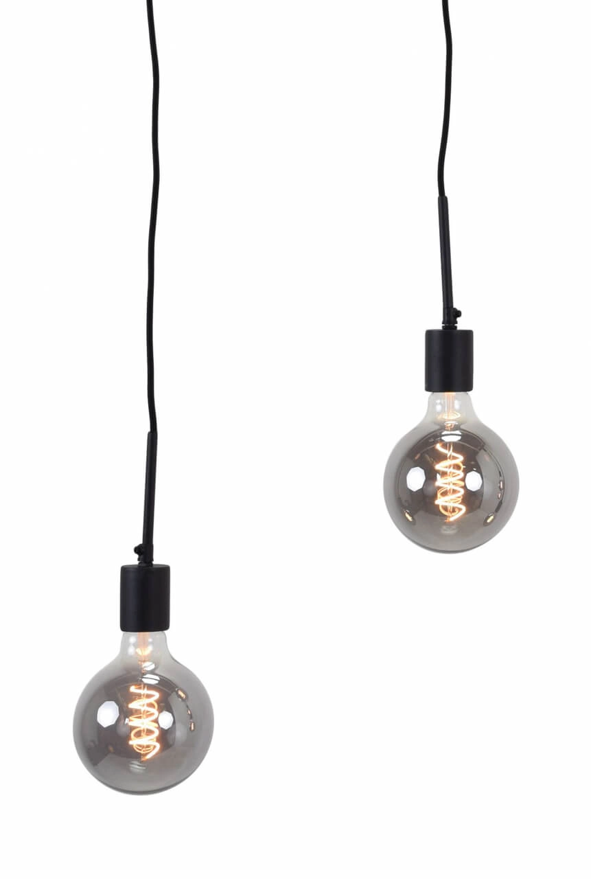 Lampe suspendue Bulby 5 lumières noires Urban Interiors 8719325467192