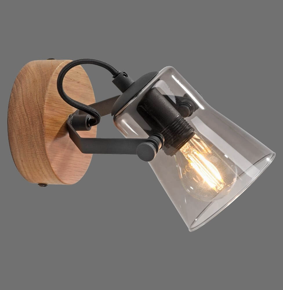 Applique Green Langstrom bois Just Light 4043689994860