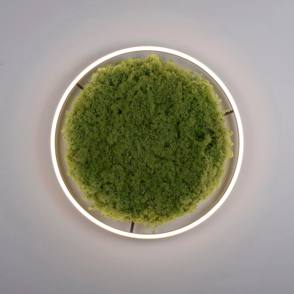 Plafonnier Green Ritus avec mousse Ø 58,5cm Just Light 4043689994808