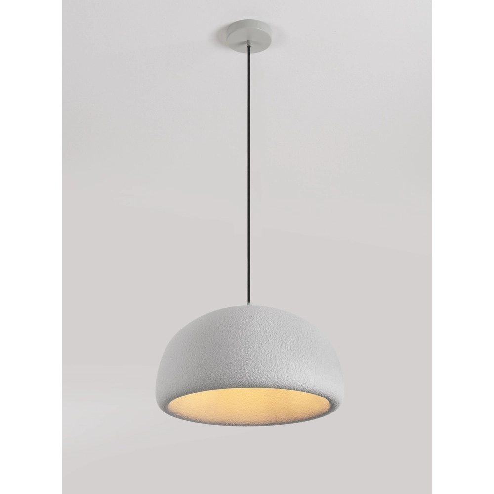 Lampe pendante moderne Davo gris Ø 43cm Lyora 5212017495662