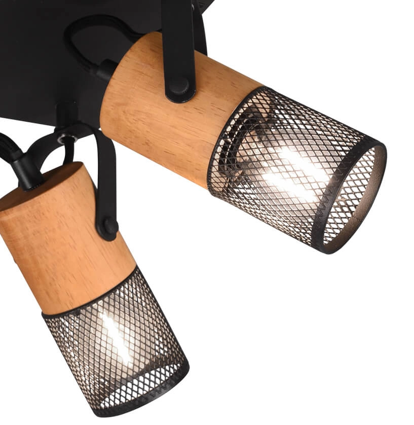 Projecteur en saillie à 4 lumières Tosh Trio 4017807467680