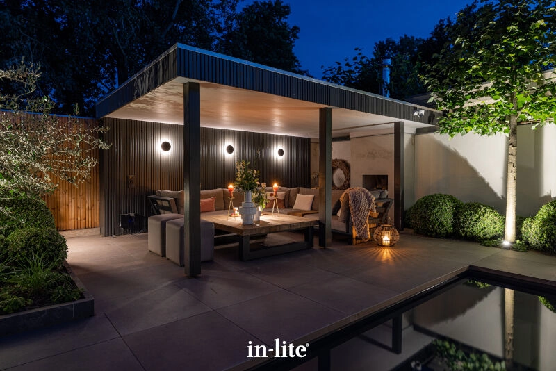 Applique design DISC WALL 100-230V In-lite 8717051005053