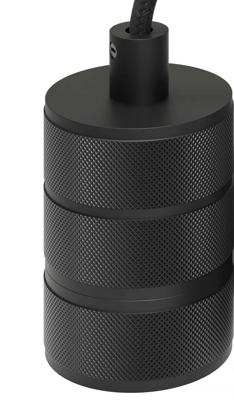 Lampe suspendue Pendel Cord noir Circle 8712879155713