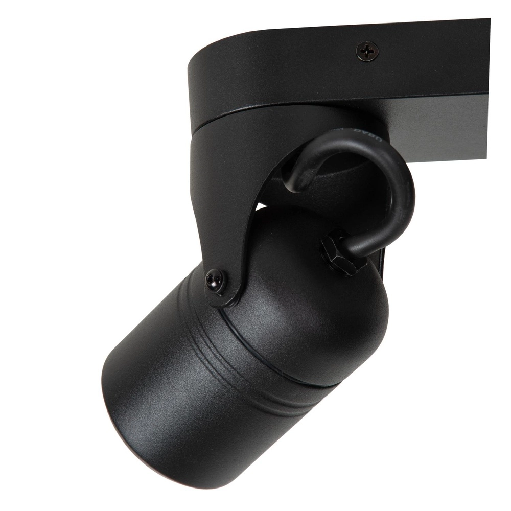 Projecteur de plafond Niort Double Noir Lucide 5411212144393