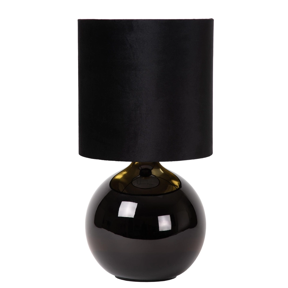 Lampe de table noire Esterad Ø 24cm