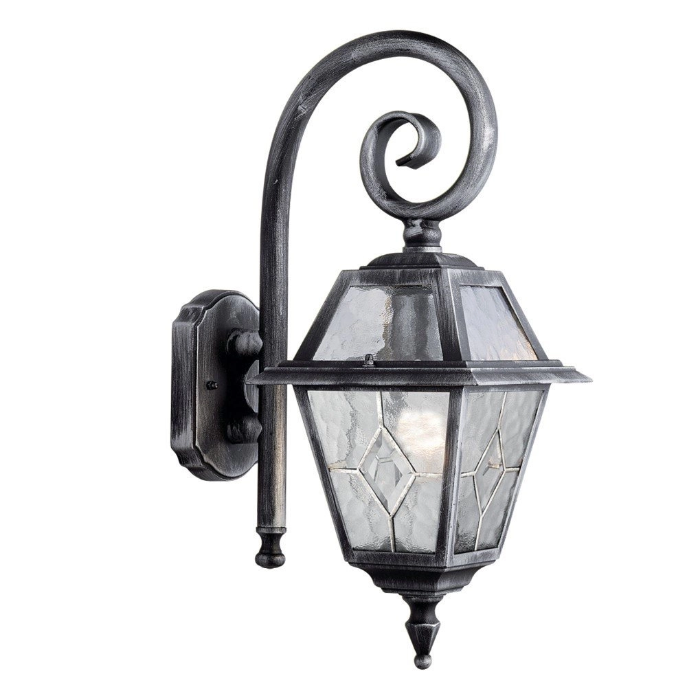 Applique classique Genoa Curl Noir argent