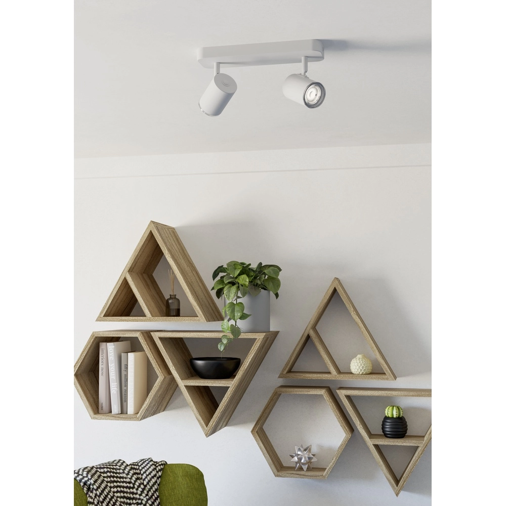 Projecteurs de salle de bain Consuma 1 2x GU10 - noir Eglo 9008606364961