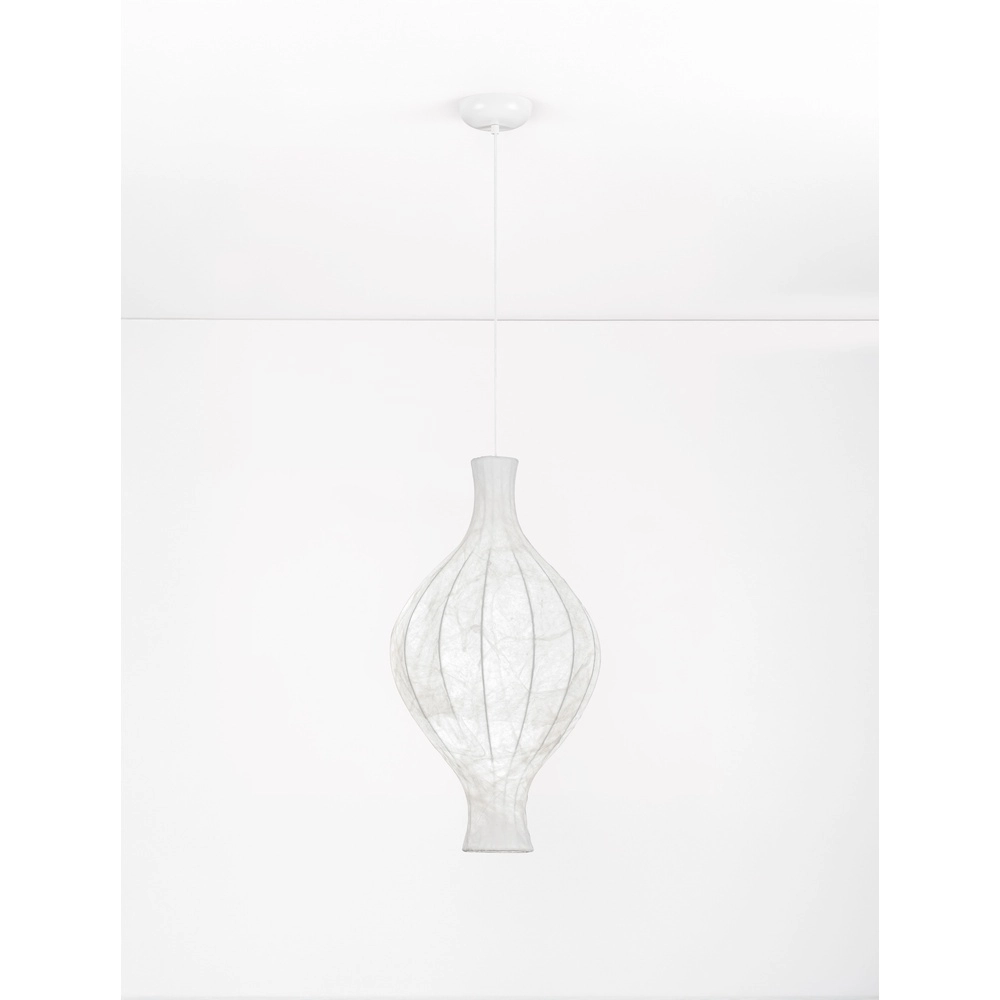 Suspension blanche Seda Ø 35cm Lyora 5212017477866