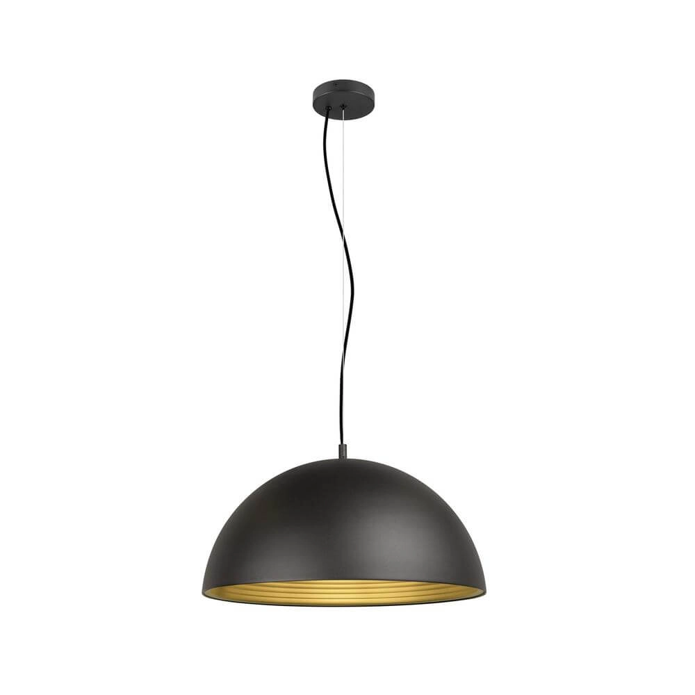 Suspension design Forchini M 50 noir avec or Ø 50cm Suspension design Forchini M 50 noir avec or Ø 50cm