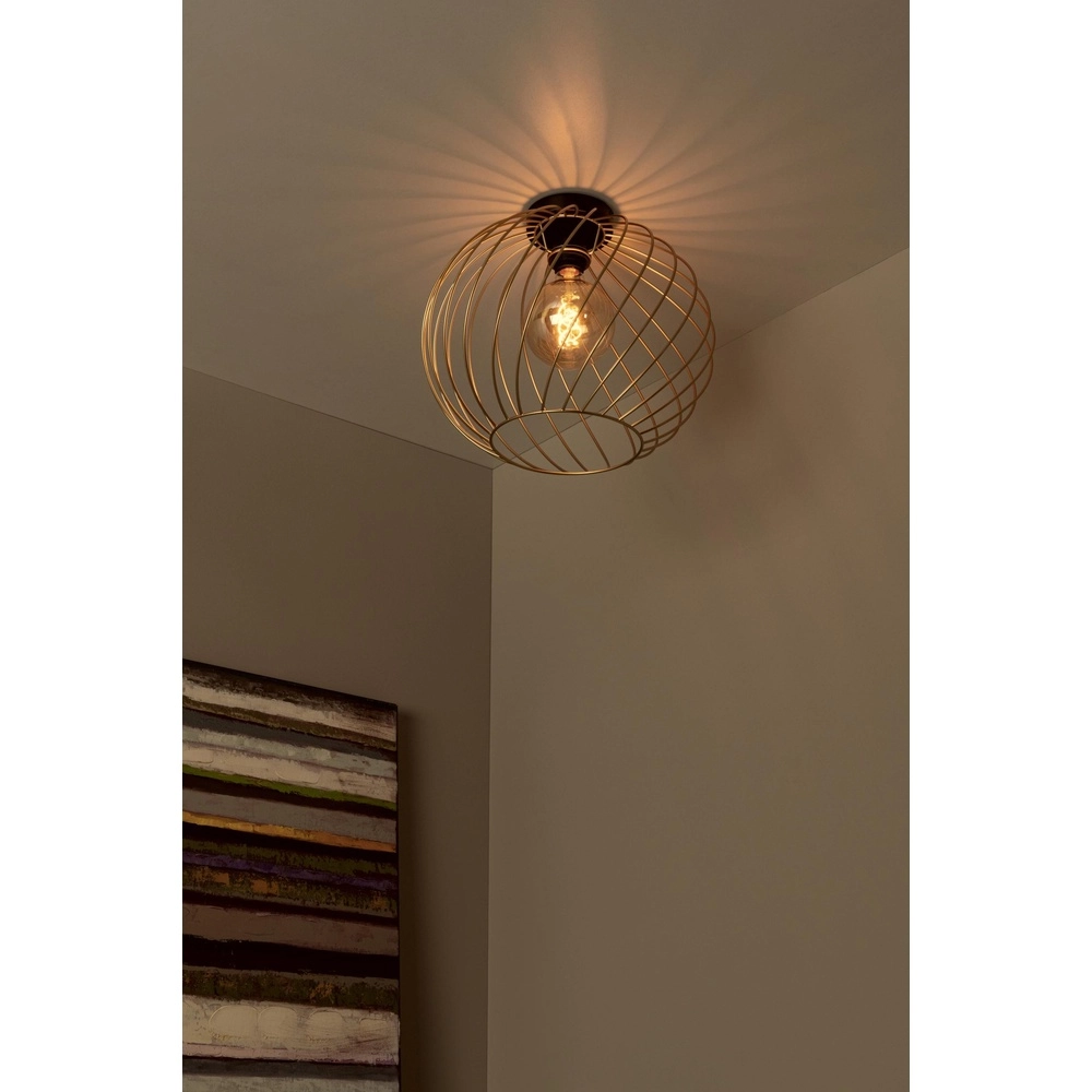 Lampe de plafond Danza or Ø 40cm Lucide 5411212211484