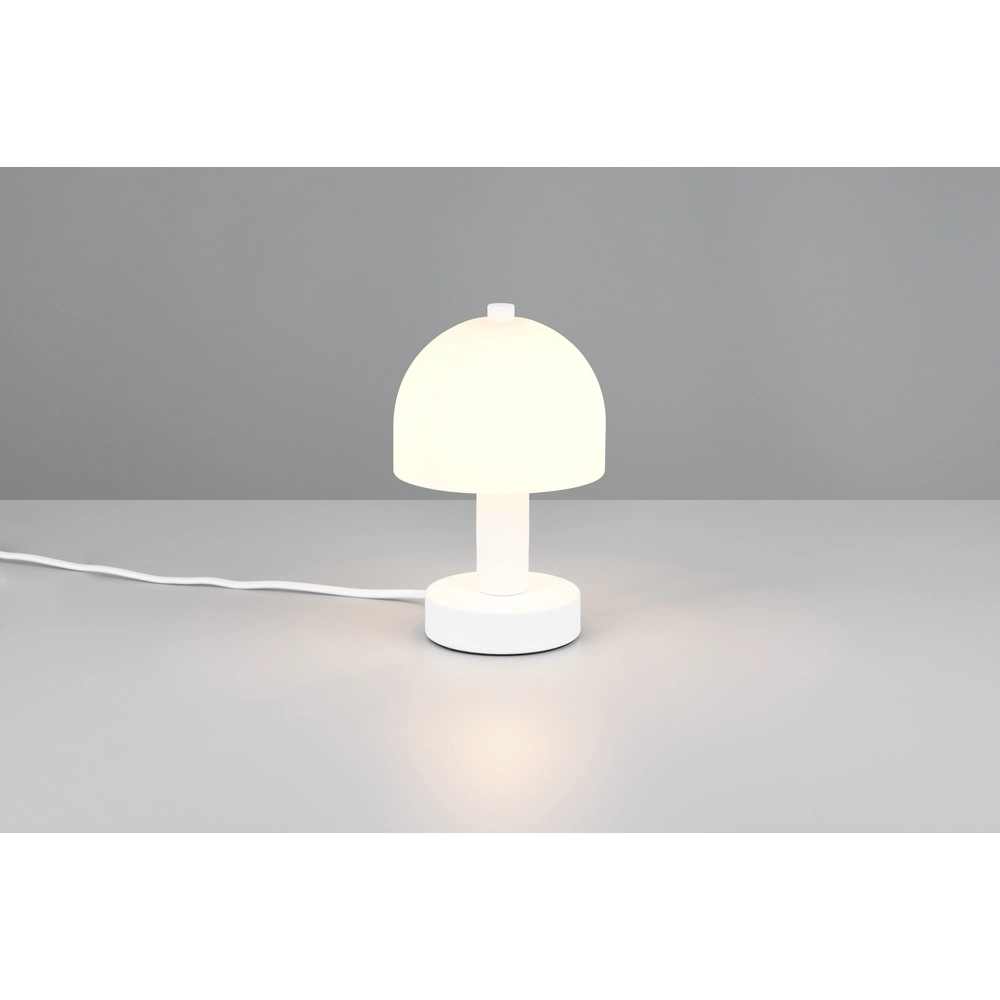 Lampe de table élégante Glenn blanc Trio 4017807613612