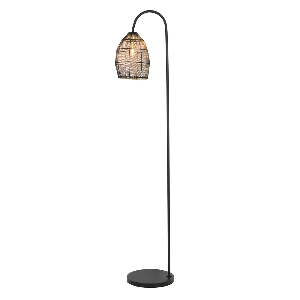 Lampe de pied Meya Noir Light & Living 8717807333287