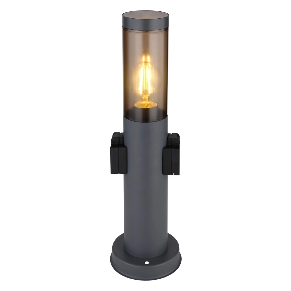 Lampe de jardin Boston anthracite avec douille Globo 9007371430741