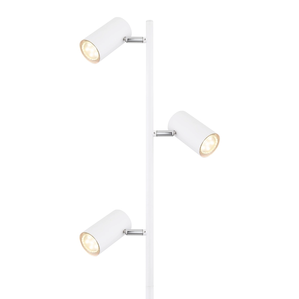 Lampe sur pied à 3 lumières Robby Blanc Globo 9007371422876