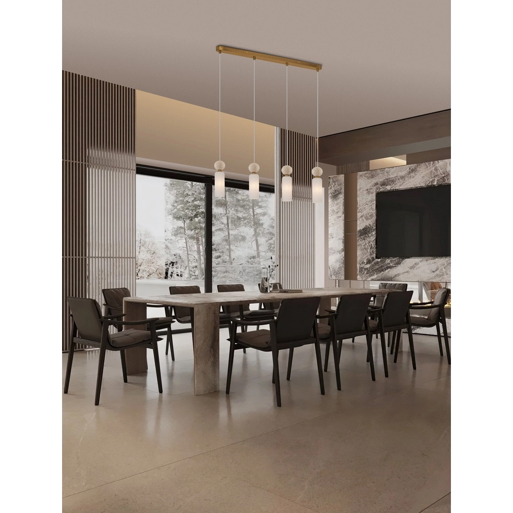 Suspension Filomena Or 4 lumières Lyora 5212017483508