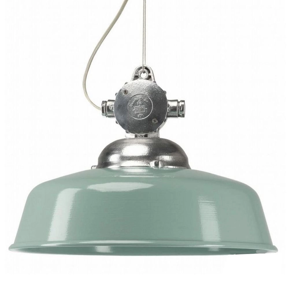 Lampe suspendue de porche Detroit Industry menthe Lampe suspendue de porche Detroit Industry menthe