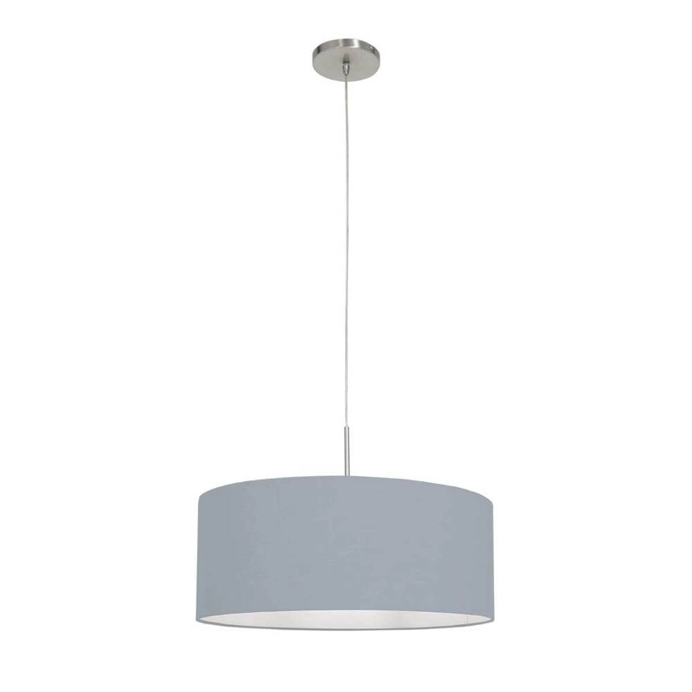 Suspension Sparkled Light métal avec abat-jour bleu clair Steinhauer 8712746175042