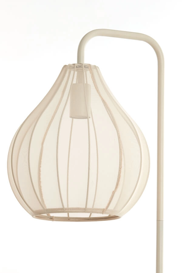 Lampadaire crème Elati Ø 29cm japandi Light & Living 8717807702700