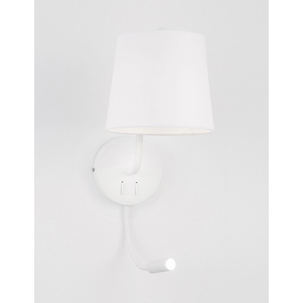 Lampe de chevet Sage blanc