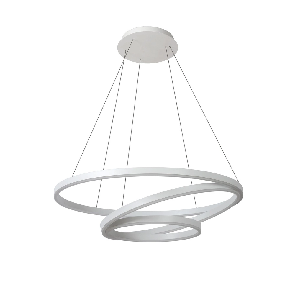 Lampe pendante moderne Triniti Blanc dimmable