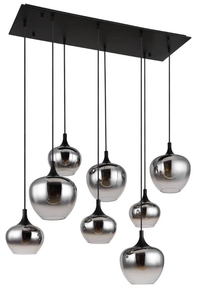 Lampe suspendue droite Maxy 8 lumières Globo 9007371438402