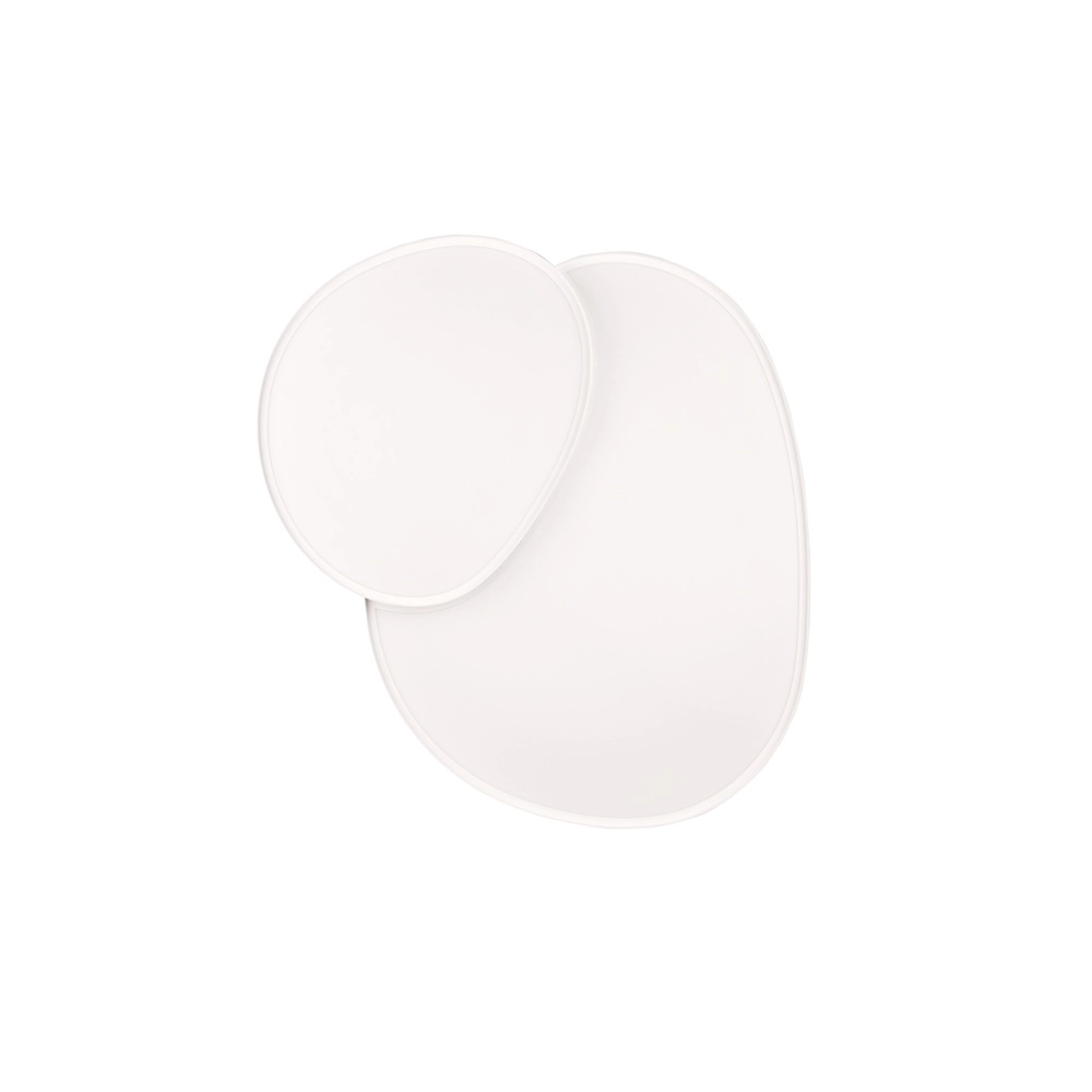 Plafonnier organique Rise 77cm blanc Trio 4017807600605